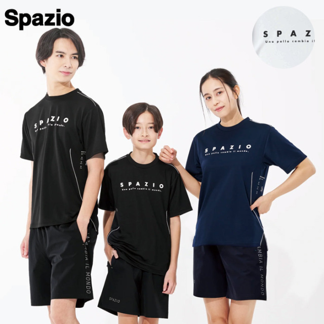 【25SS】【SPAZIO】GE1053 パイピングカットプラシャツ（S～O）【★１着までクリックポストOK　送料220円】