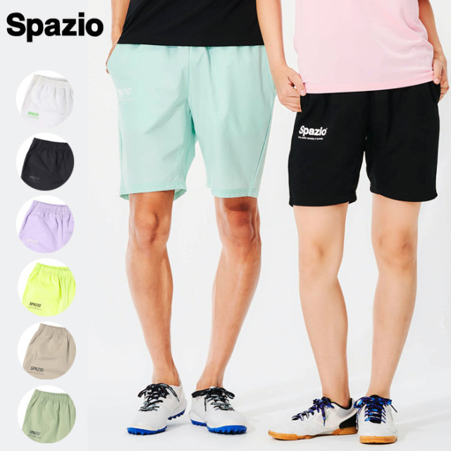 23SS】【SPAZIO】GE0742 トラックハーフパンツ（S～2XO）□股下21  