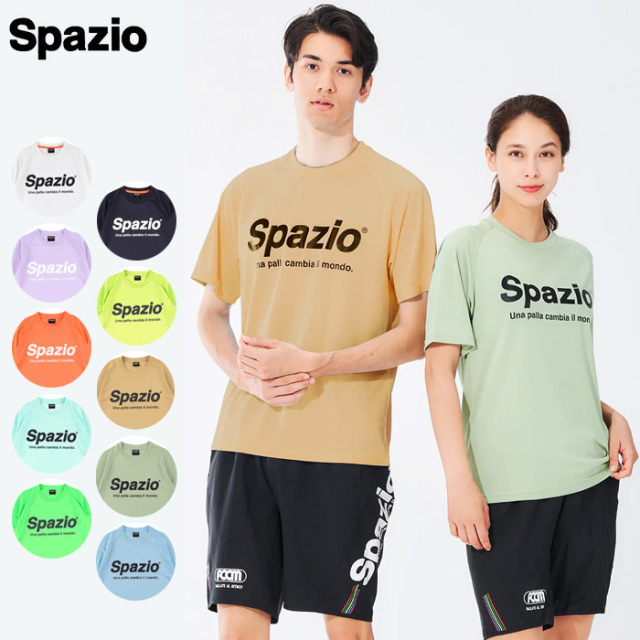 【SPAZIO】GE0781 接触冷感Spazioプラシャツ（S～2XO）【★１着までクリックポストOK　送料220円】