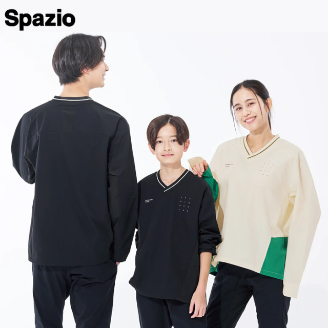 【25SS】【SPAZIO】GE1056 SPAZIO Vネック切り替えピステ（S～O）