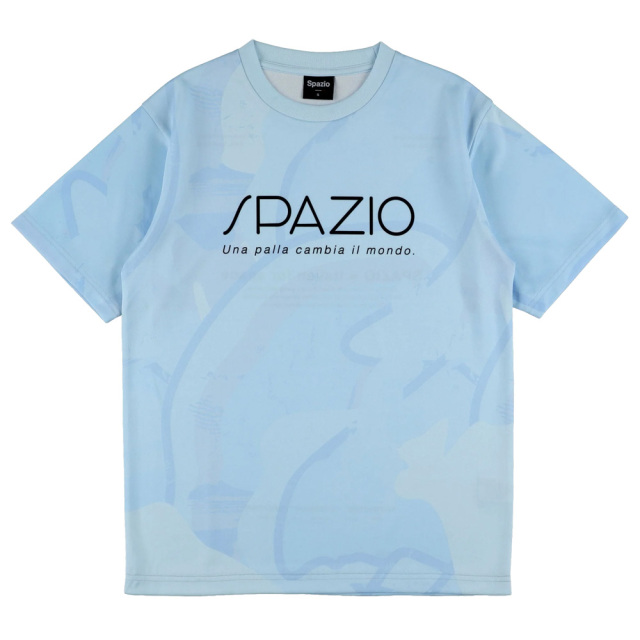 【26SS】【SPAZIO】GE1146 ペイントプラシャツ（S～O）【★１着までクリックポストOK　送料260円】