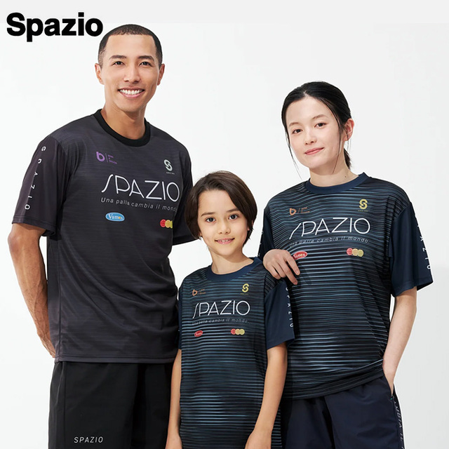 【26FW】【SPAZIO】GE1163 ヘアラインユニフォームプラシャツ(S~O)【★1着までクリックポストOK 送料220円】