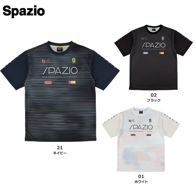 【26FW】【SPAZIO】GE1163 ヘアラインユニフォームプラシャツ(S~O)【★1着までクリックポストOK 送料220円】
