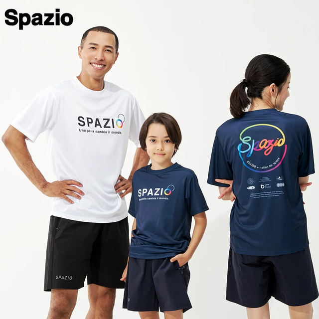 【26FW】【SPAZIO】GE1165 ネオンサークルプラシャツ(S~O)【★1着までクリックポストOK 送料220円】