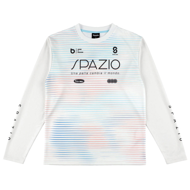 【26FW】【SPAZIO】GE1167 ヘアラインユニフォームロングプラシャツ（S～XO ）【★１着までクリックポストOK　送料260円】