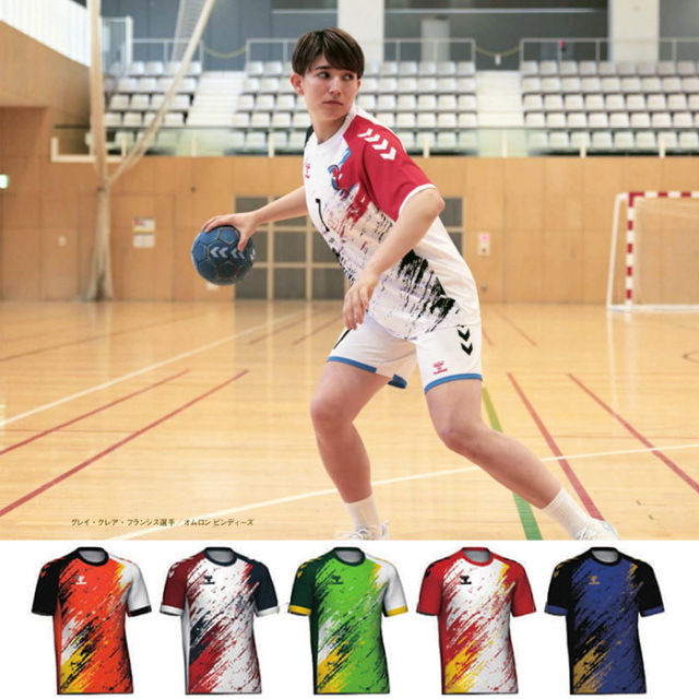 横浜FC hummel 選手仕様モデル新品未使用ゲームアップジャケッL ヒュンメル】【ONLY HUMMEL】昇華半袖／長袖ゲームシャツ(ユニセックス