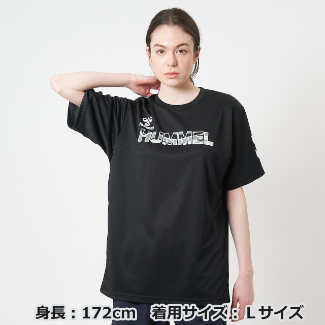 25SS】【ヒュンメル】HAP1220 グラフィックプラクティスシャツ