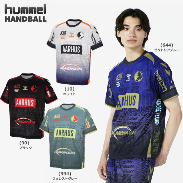 【25FW】【ヒュンメル】HAP1225【HANDBALL Collection】 HB EURO プラクティスシャツ 【S~XO】【★１着までクリックポストOK　送料220円】