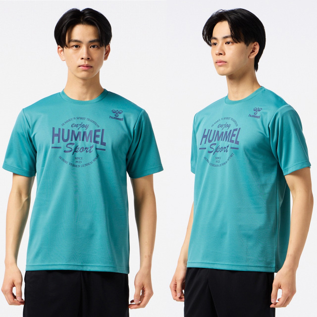26SS】【ヒュンメル】 HAP1242 グラフィックプラクティスシャツ（S～XO）