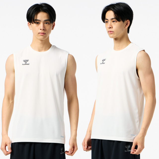26SS】【ヒュンメル】HAP1245N ドライノースリーブシャツ（S～XO）