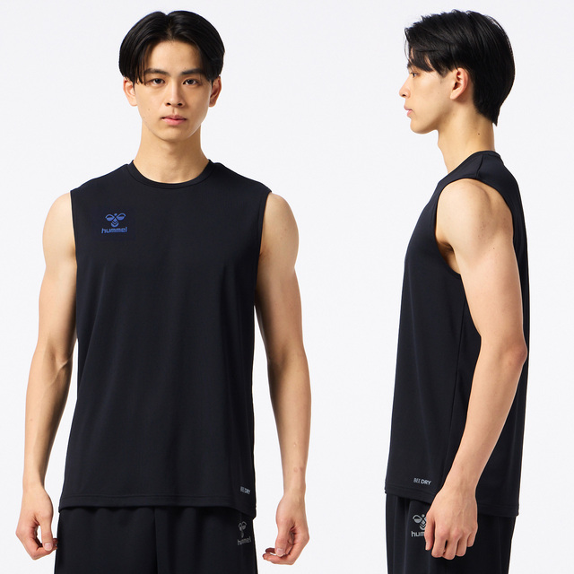26SS】【ヒュンメル】HAP1245N ドライノースリーブシャツ（S～XO）