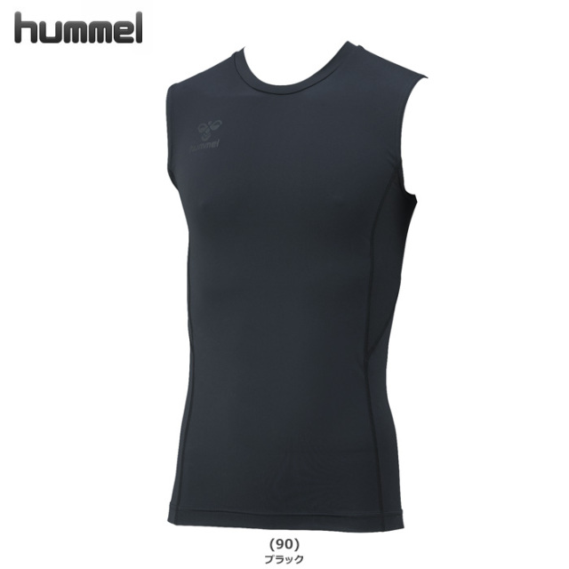 【26SS】【ヒュンメル】HAP5167N  ぴたっとつめたノースリーブインナー【接触冷感】（S～XO）【クリックポストOK　送料220円】