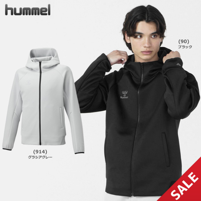 【SALE】【25FW】【ヒュンメル】 HAPB8025　スウェットフルジップフーディー（S～XO）