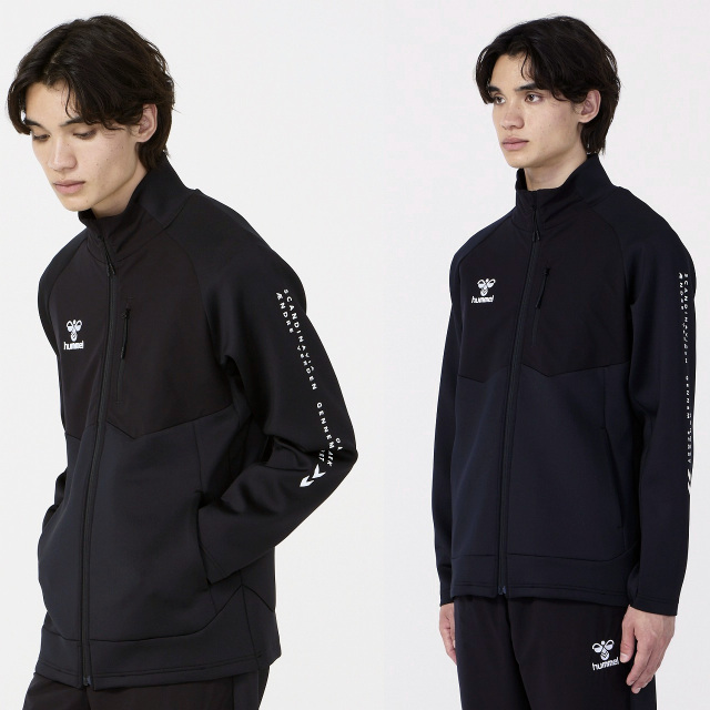 25FW】【ヒュンメル】HAT2138 ニット×ウーブン ハイブリッド