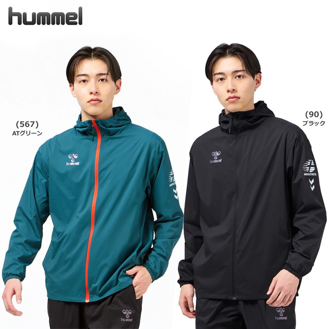 【26FW】【ヒュンメル】 HAW2222 ライトウィンドフルジップフーディー(S~XO)
