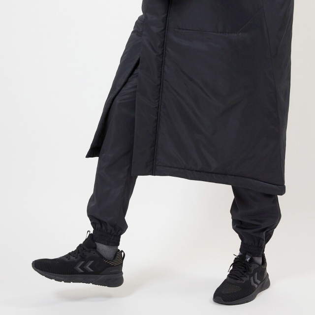 23FW】【ヒュンメル】HAW8107 中綿ロングコート（140、160、S-M～XO）