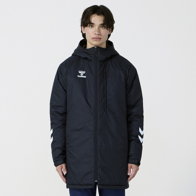 25FW】【ヒュンメル】HAW8117 チームパデッドハーフコート（S-M～XO）