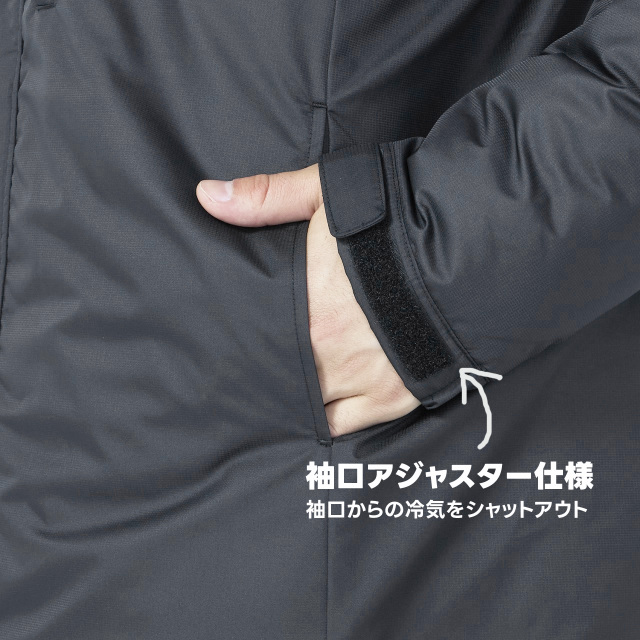 25FW】【ヒュンメル】HAW8118 チームパデッドロングコート（S-M～XO）