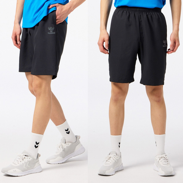 sorm'86 HOBOHIFU ハーフパンツ 26SS】【ヒュンメル】HAY6023HP ウーブンハーフパンツ（S～XO）□股下