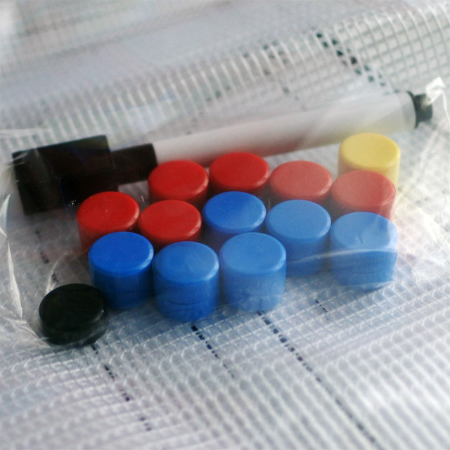 ヒュンメル】HFA8018 タクティクスボード（ハンドボール）【A4サイズ】