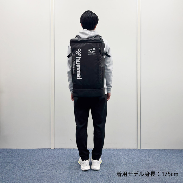 26FW】【ヒュンメル】HFB6165 BOX BACKPACK 40【約40L】