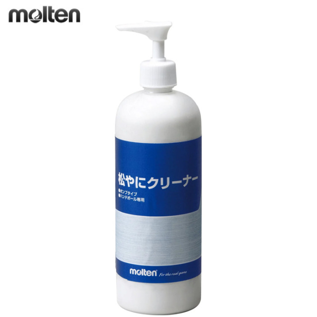 【モルテン】RECP　松やにクリーナー　ポンプタイプ【470ml入り】／日本製【即納／お取り寄せ】