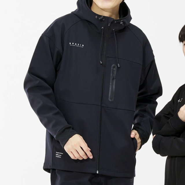 SALE】【24FW】【SPAZIO】TP0639 裏シャギーボンディングジップ