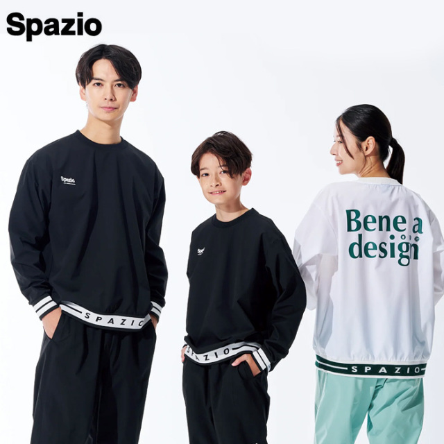 【25FW】【SPAZIO】TP0653　長袖ラインリブピステ【ストレッチ素材】（S～O）