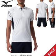 【SALE】【ミズノ】32MA9170 ポロシャツ（Mのみ）【★１着までクリックポストOK　送料220円】【★即納】
