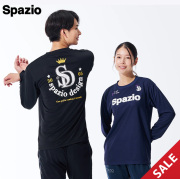 【SALE】【SPAZIO】GE1116 ロゴスケッチロングプラシャツ（S～O）【★１着までクリックポストOK　送料220円】