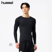 【26SS】【ヒュンメル】HAP5167  ぴたっとつめたロングスリーブインナー【接触冷感】（S～XO）【クリックポストOK　送料220円】
