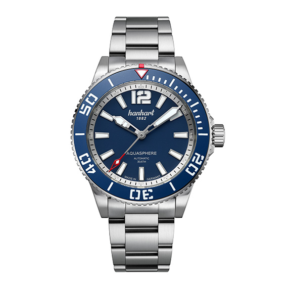 ハンハルト hanhart 772.270-6428アクアスフィア フリーフォール ブルー