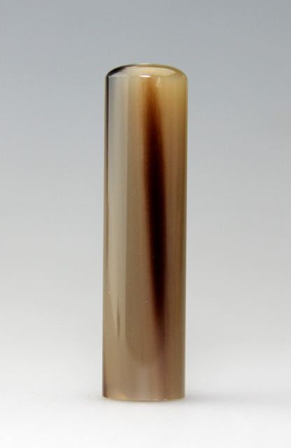 銀行印 牛角色（中） 16.5　代引手数料無料