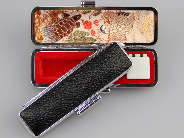 ケース モミ皮ケース中13.5-15mm　鶴亀