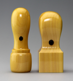 2本セット 薩摩本柘 18天丸・21角印　送料・代引手数料無料