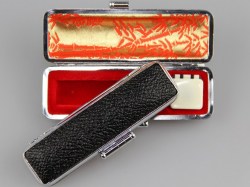 ケース モミ皮ケース中13.5-15mm　朱竹