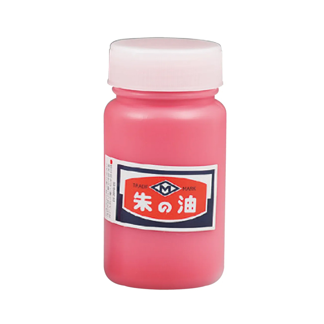 寺院用朱肉用　専用補充朱液　朱の油　140ml