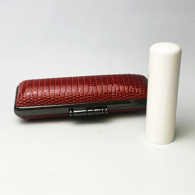 明治期　ツゲ材手彫り印 9種6本 明治期 ツゲ材手彫り印 9種6本