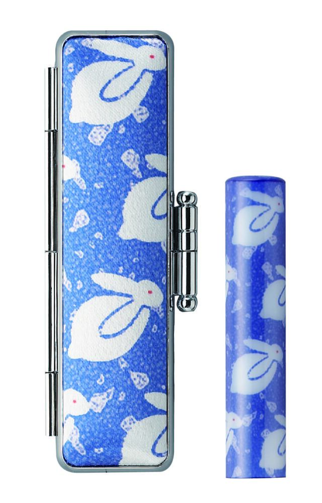 和ざいく 青タイプ 印鑑ケース付き｜即日発送可能！激安の印鑑通販専門