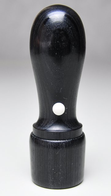 信玄（黒彩華） 会社実印 天丸さや18.0mm×60mm