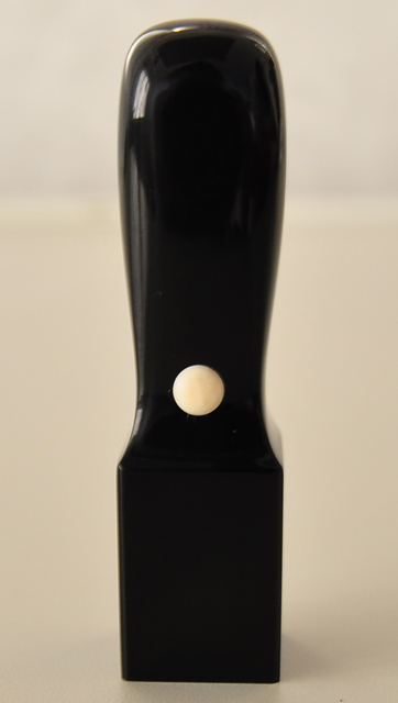 黒水牛（極上芯持） 会社角印 15.0mm×60mm
