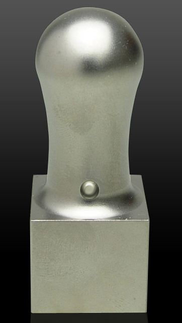 チタン（ブラスト） 会社角印 天丸角24.0mm×60mm