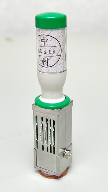 データ印（日付印） ゴム印 Bタイプ 7分丸