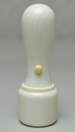 本象牙（特選） 会社実印 天丸さや18.0mm×60mm