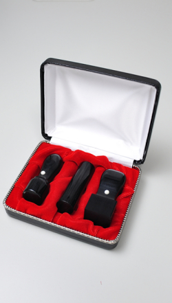 会社設立応援3点セット【C】-2 信玄（黒彩華）（角印24.0mm）