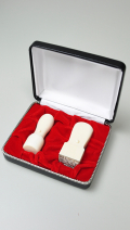 会社設立応援2点セット【D】 本象牙（特選） （角印21.0mm×60mm）
