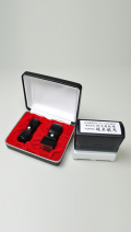 会社設立完全3点セット【B】 黒水牛（極上芯持）（角印21.0mm+浸透印）