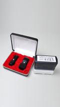 会社設立完全3点セット【B】 信玄（黒彩華）（角印21.0mm+浸透印）
