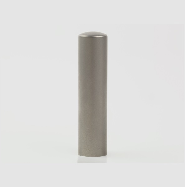 法人銀行印　ブラストチタン 寸胴