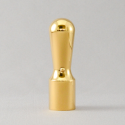 法人銀行印　ゴールドミラーチタン 天丸